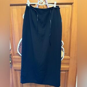 I.N. Studio Elegant Black Maxi Skirt